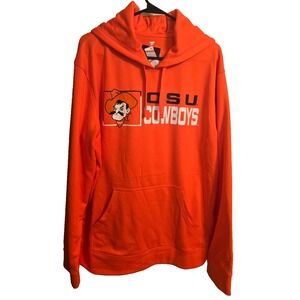 Fanatics Oklahoma State Cowboys‎ Hoodie Men's Large Orange/Black NWT